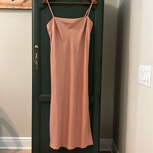 Beige Slip Dress